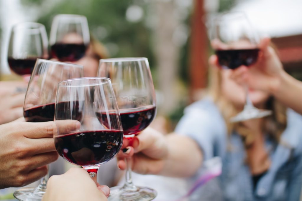 Enjoying-Wine-Party